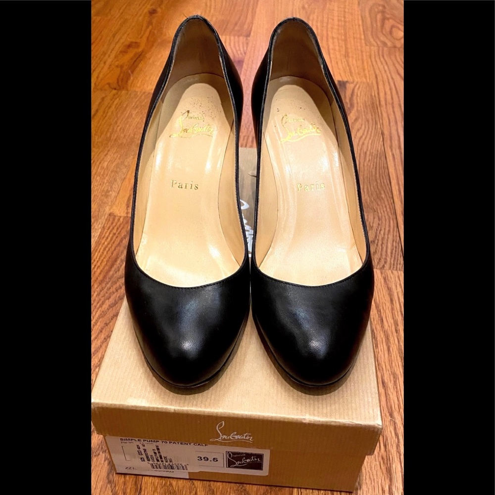 Christian Louboutin Black Pumps Size 39.5